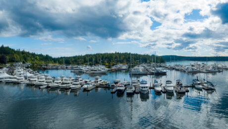 Boating in San Juan Islands, Washington State